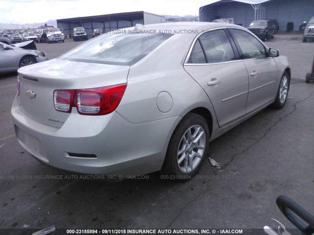 1G11C5SL5EF173977 - 2014 CHEVROLET MALIBU 1LT 金色 照片 4