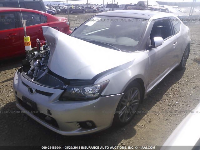 JTKJF5C71C3035036 - 2012 TOYOTA SCION TC 银色 照片 2