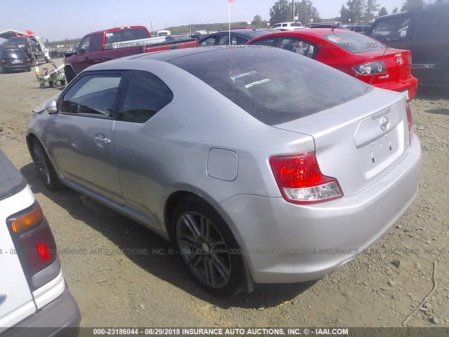 JTKJF5C71C3035036 - 2012 TOYOTA SCION TC 银色 照片 3