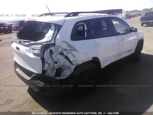 1C4PJMCS7EW286773 - 2014 JEEP CHEROKEE LATITUDE WHITE photo 4