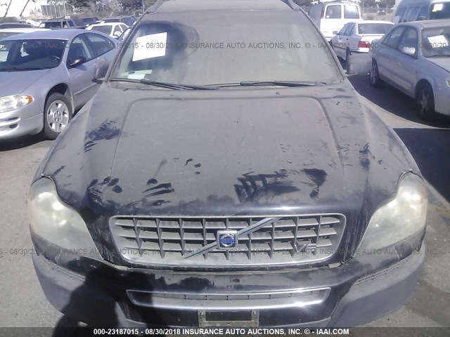 YV4CZ852061225661 - 2006 VOLVO XC90 V8 BLACK photo 6