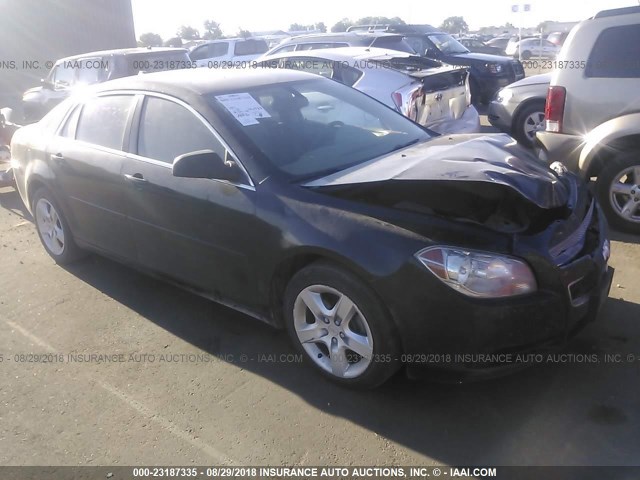 1G1ZB5E01CF154377 - 2012 CHEVROLET MALIBU LS 黑色 照片 1