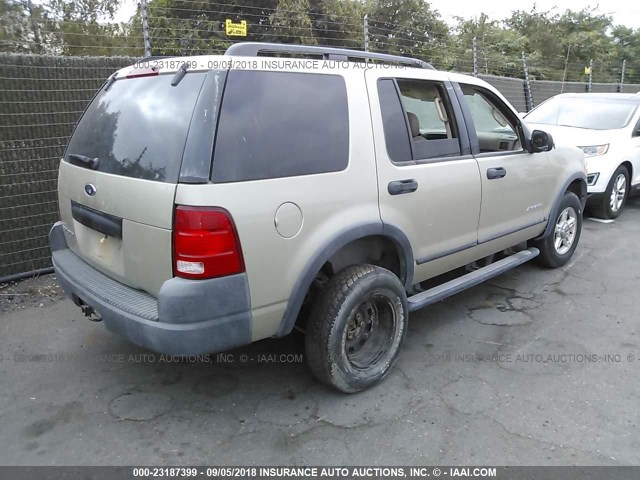 1FMZU62K24UB19837 - 2004 FORD EXPLORER XLS/XLS SPORT BROWN photo 4