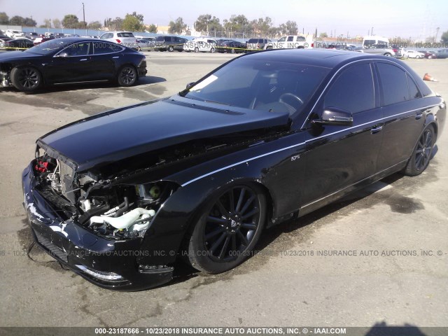 WDBVF7HB5BA002986 - 2011 MAYBACH MAYBACH 57S BLACK photo 2