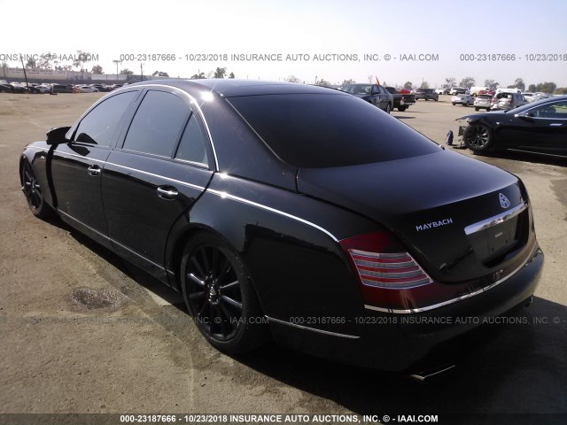 WDBVF7HB5BA002986 - 2011 MAYBACH MAYBACH 57S BLACK photo 3