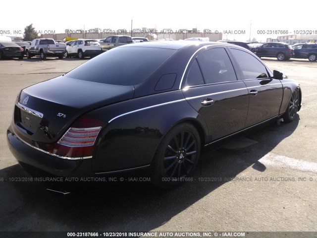 WDBVF7HB5BA002986 - 2011 MAYBACH MAYBACH 57S BLACK photo 4