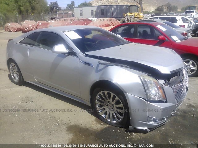 1G6DJ1ED1B0169692 - 2011 CADILLAC CTS PERFORMANCE COLLECTION SILVER photo 1