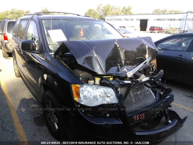 2A8HR54129R508619 - 2009 CHRYSLER TOWN & COUNTRY TOURING BLACK photo 1
