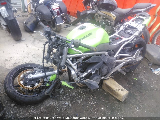 JKAEXEC149DA39518 - 2009 KAWASAKI EX650 C 绿色 照片 2