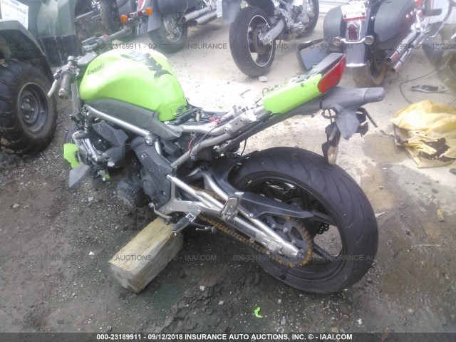 JKAEXEC149DA39518 - 2009 KAWASAKI EX650 C 绿色 照片 3