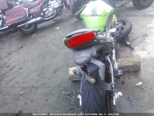 JKAEXEC149DA39518 - 2009 KAWASAKI EX650 C 绿色 照片 6