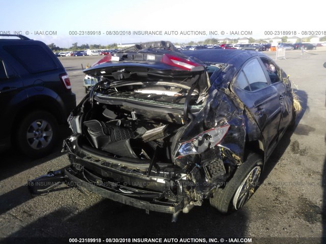 KMHD84LF4JU508303 - 2018 HYUNDAI ELANTRA SEL/VALUE/LIMITED 黑色 照片 4