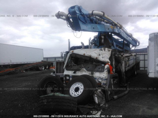 1M2K197C2XM012398 - 1999 MACK MR688S MR600 BLUE photo 2