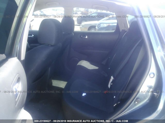 JN8AS5MT7CW609169 - 2012 NISSAN ROGUE S/SV BLUE photo 8