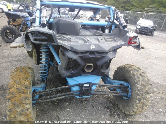 3JBVVAW45JK001374 - 2018 CAN-AM MAVERICK X3 X RC TURBO R BLUE photo 6