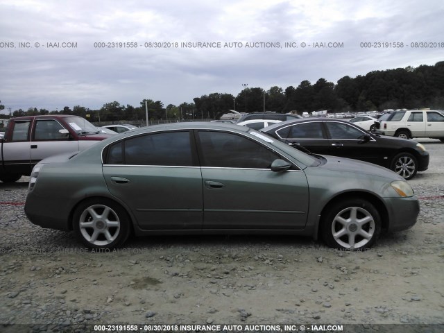 1N4AL11D23C167956 - 2003 NISSAN ALTIMA S/SL GREEN photo 6