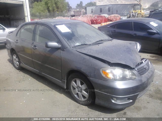 1NXBR30E26Z684624 - 2006 TOYOTA COROLLA CE/LE/S GRAY photo 1