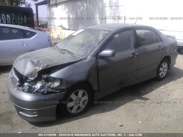 1NXBR30E26Z684624 - 2006 TOYOTA COROLLA CE/LE/S GRAY photo 2