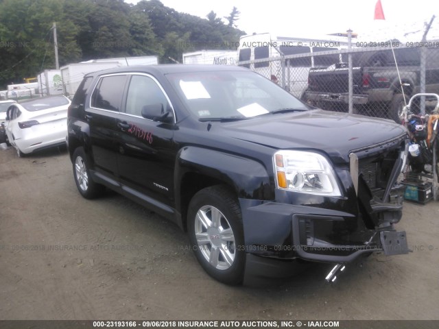 2GKFLSEK3G6336903 - 2016 GMC TERRAIN SLE BLACK photo 1