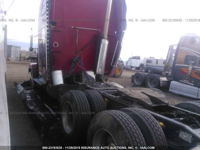 2FUYDSEB8VA667304 - 1997 FREIGHTLINER FLD FLD120 RED photo 3