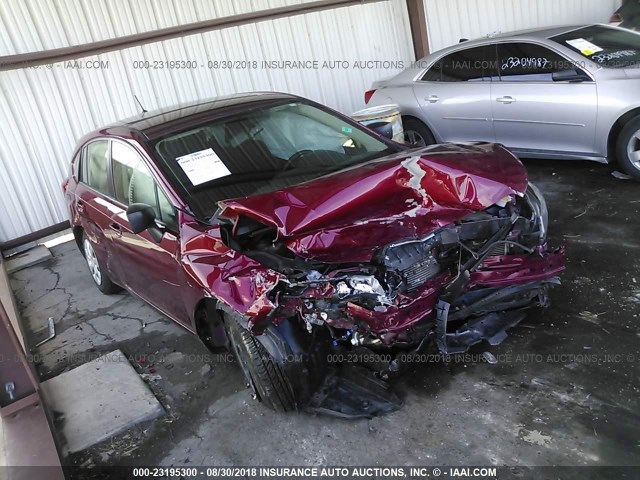 JF1GPAA67GH299832 - 2016 SUBARU IMPREZA MAROON photo 1