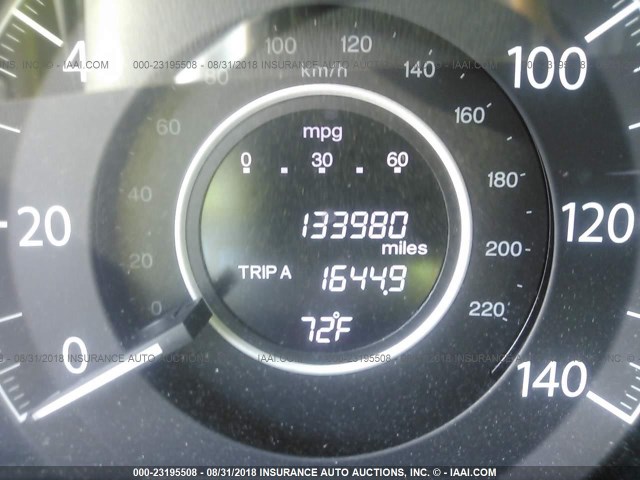 5J6RM4H30EL070714 - 2014 HONDA CR-V LX მუქწითელი ფოტო 7