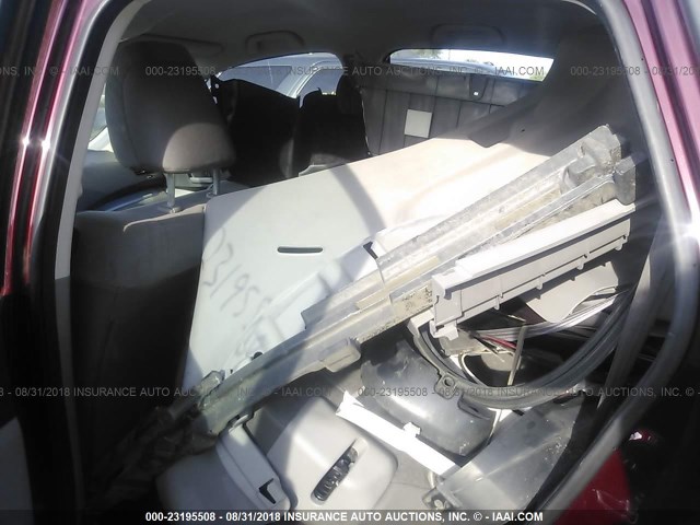 5J6RM4H30EL070714 - 2014 HONDA CR-V LX მუქწითელი ფოტო 8