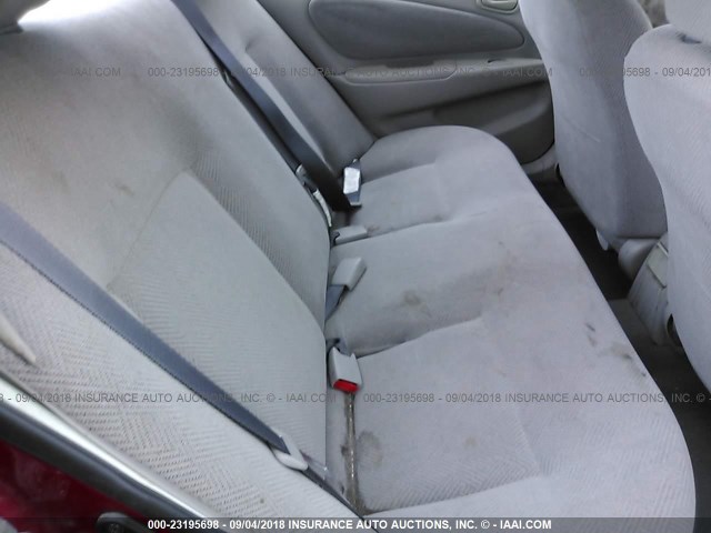 1Y1SK52821Z435596 - 2001 CHEVROLET GEO PRIZM LSI MAROON photo 8