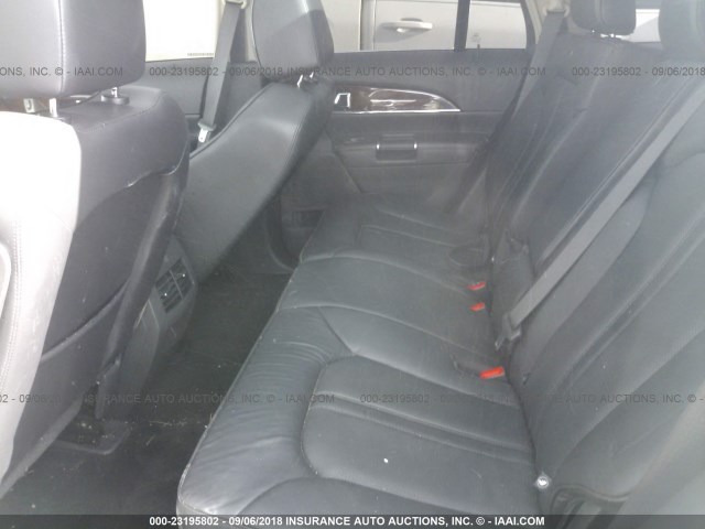 2LMDJ6JK8DBL04523 - 2013 LINCOLN MKX SILVER photo 8