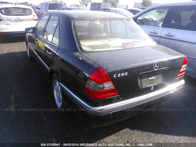 WDBHA28E9RF075025 - 1994 MERCEDES-BENZ C 280 BEIGE photo 3