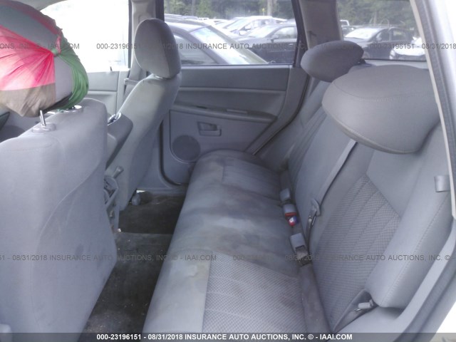 1J4GR48K25C672739 - 2005 JEEP GRAND CHEROKEE LAREDO/COLUMBIA/FREEDOM 白色 照片 8