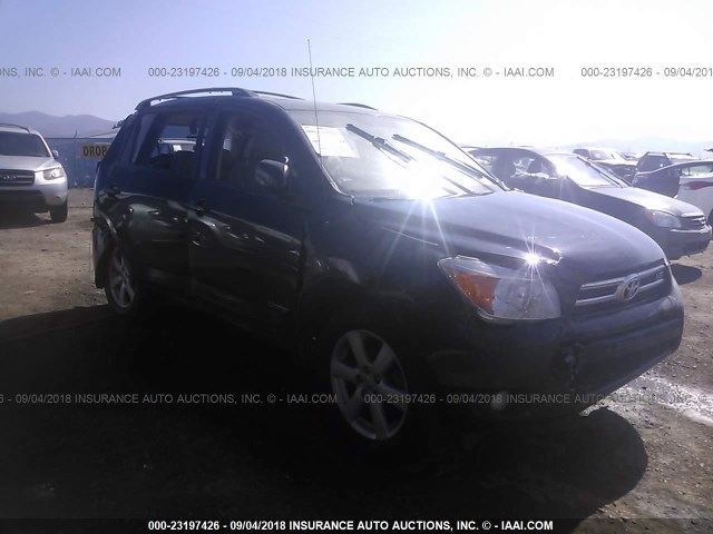 JTMBK31V376019017 - 2007 TOYOTA RAV4 LIMITED BLACK photo 1