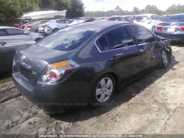 1N4AL21E68N413840 - 2008 NISSAN ALTIMA 2.5/2.5S GRAY photo 4