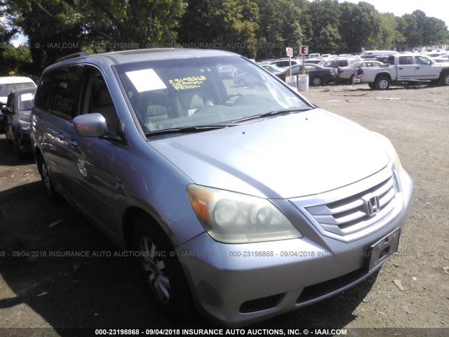 5FNRL38768B066549 - 2008 HONDA ODYSSEY EXL GRAY photo 1