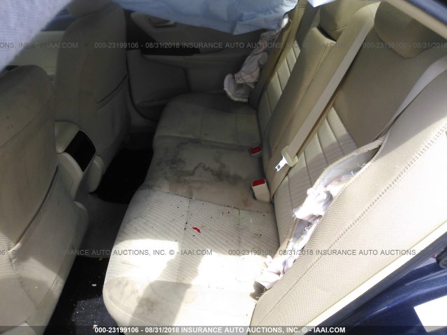 4T1BF1FK5HU624902 - 2017 TOYOTA CAMRY LE/XLE/SE/XSE Dark Blue photo 8