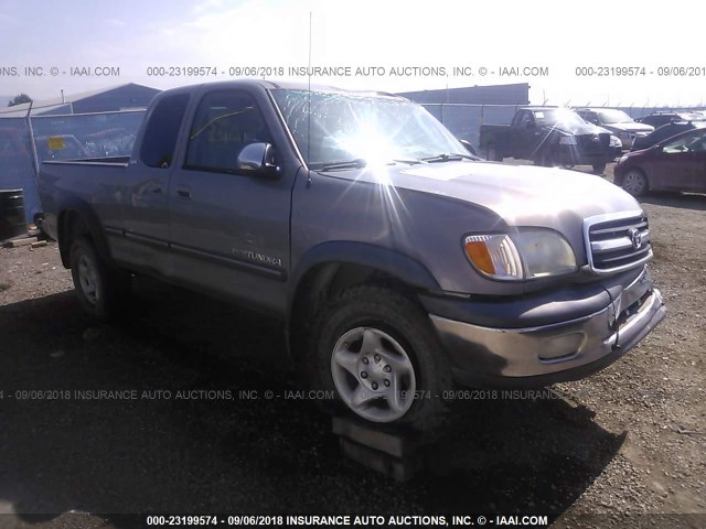 5TBBT44162S269493 - 2002 TOYOTA TUNDRA ACCESS CAB/ACCESS CAB SR5 GRAY photo 1