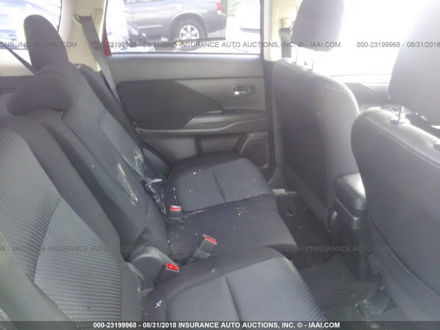 JA4AZ3A32GZ030718 - 2016 MITSUBISHI OUTLANDER SE/SEL RED photo 8