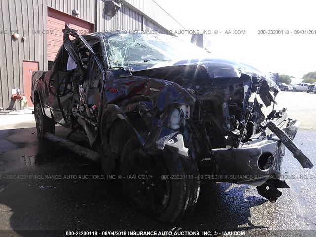 1FTFW1EF0DFD86501 - 2013 FORD F150 SUPERCREW BLACK photo 1