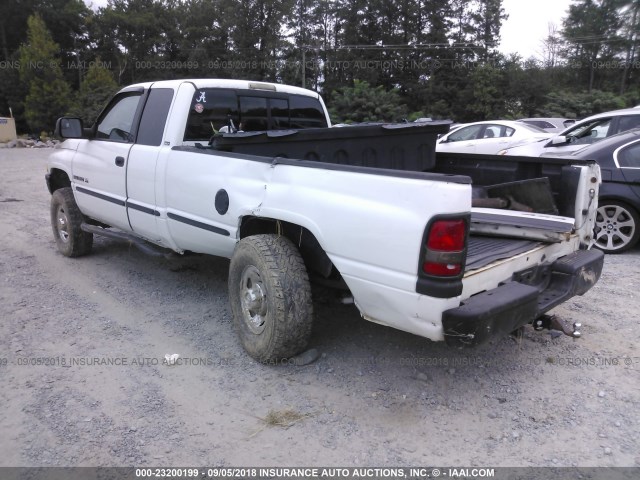 1B7KF23Z6WJ246342 - 1998 DODGE RAM 2500 WHITE photo 3