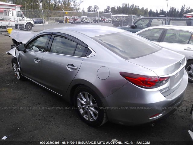 JM1GJ1U65E1150560 - 2014 MAZDA 6 SPORT GRAY photo 3