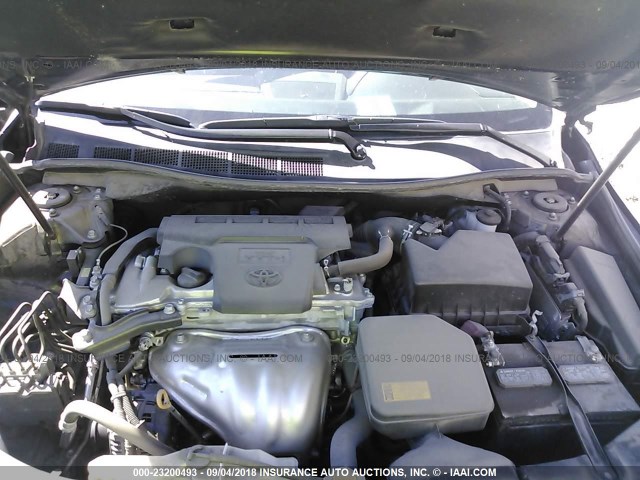 4T4BF1FK0FR502032 - 2015 TOYOTA CAMRY LE/XLE/SE/XSE BLACK photo 10