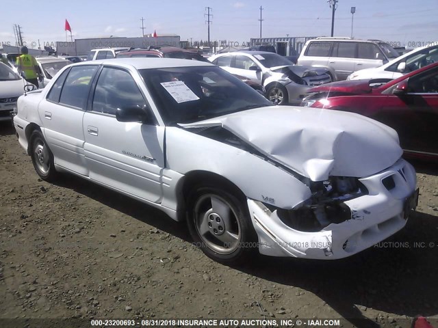 1G2NW52M7VC746621 - 1997 PONTIAC GRAND AM GT WHITE photo 1