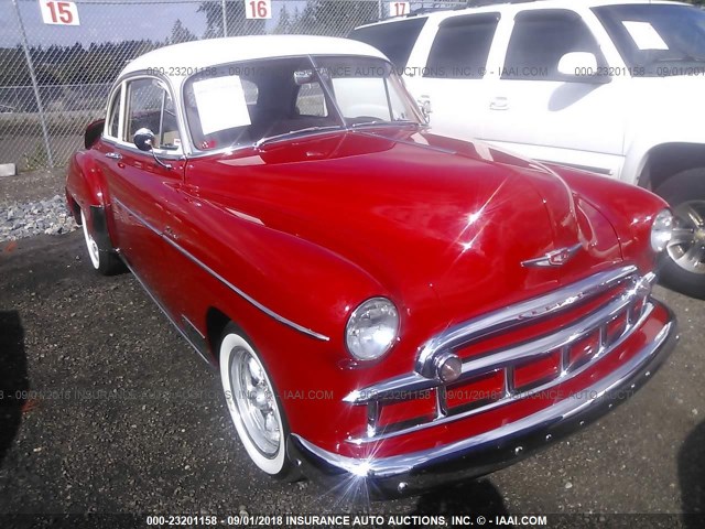 20GKH290164 - 1949 CHEVROLET 2 DR SEDAN  RED photo 1