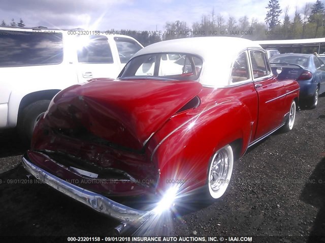 20GKH290164 - 1949 CHEVROLET 2 DR SEDAN  RED photo 4