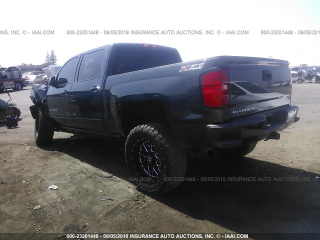 3GCUKREC6HG487280 - 2017 CHEVROLET SILVERADO K1500 LT GRAY photo 3