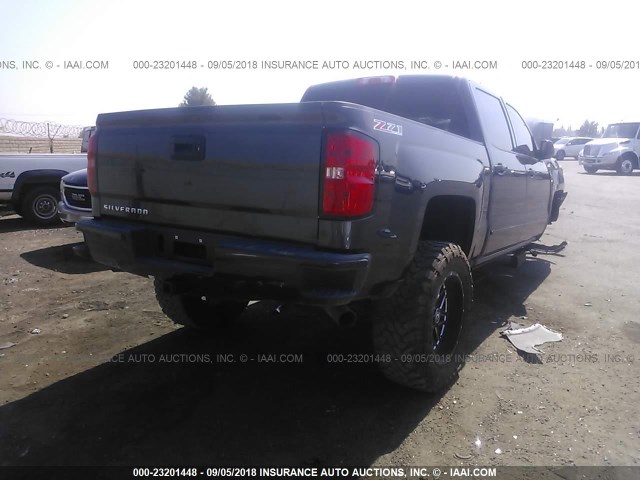 3GCUKREC6HG487280 - 2017 CHEVROLET SILVERADO K1500 LT GRAY photo 4