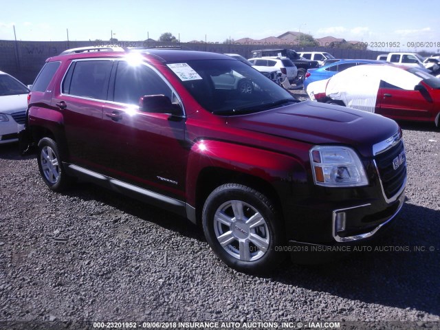 2GKALNEK4G6291062 - 2016 GMC TERRAIN SLE BURGUNDY photo 1