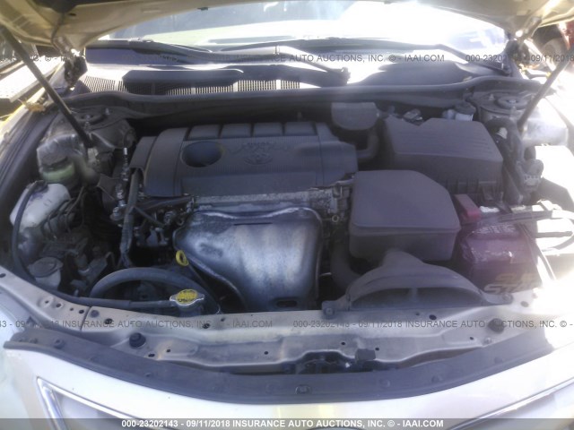4T1BF3EK8BU593505 - 2011 TOYOTA CAMRY SE/LE/XLE 米色 照片 10