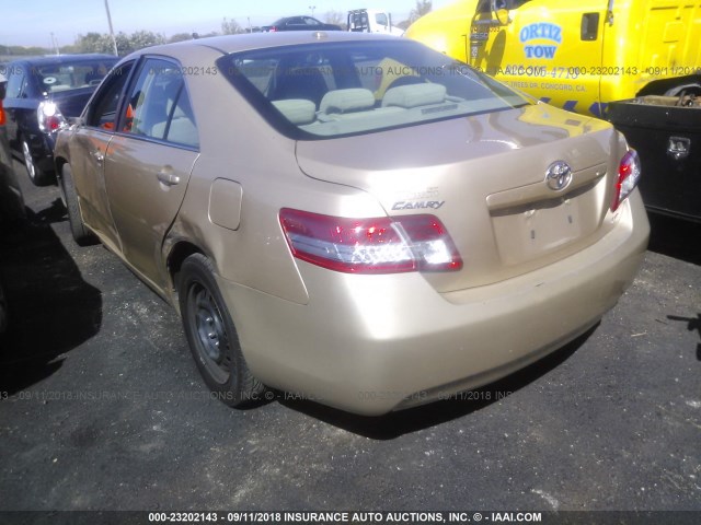 4T1BF3EK8BU593505 - 2011 TOYOTA CAMRY SE/LE/XLE 米色 照片 3