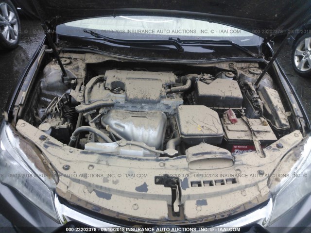 4T1BF1FK9FU062385 - 2015 TOYOTA CAMRY LE/XLE/SE/XSE TAN photo 10